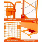 Forklift Safety Cage, Forklift Man Basket - 36''x36'' Heavy Duty 1200Lbs Capacity Work Platform for Aerial Jobs