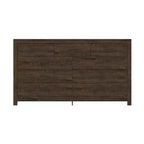 Rustic 9-Drawer Chest Dresser Organizer Compartments Solid Build, Spacious Drawers