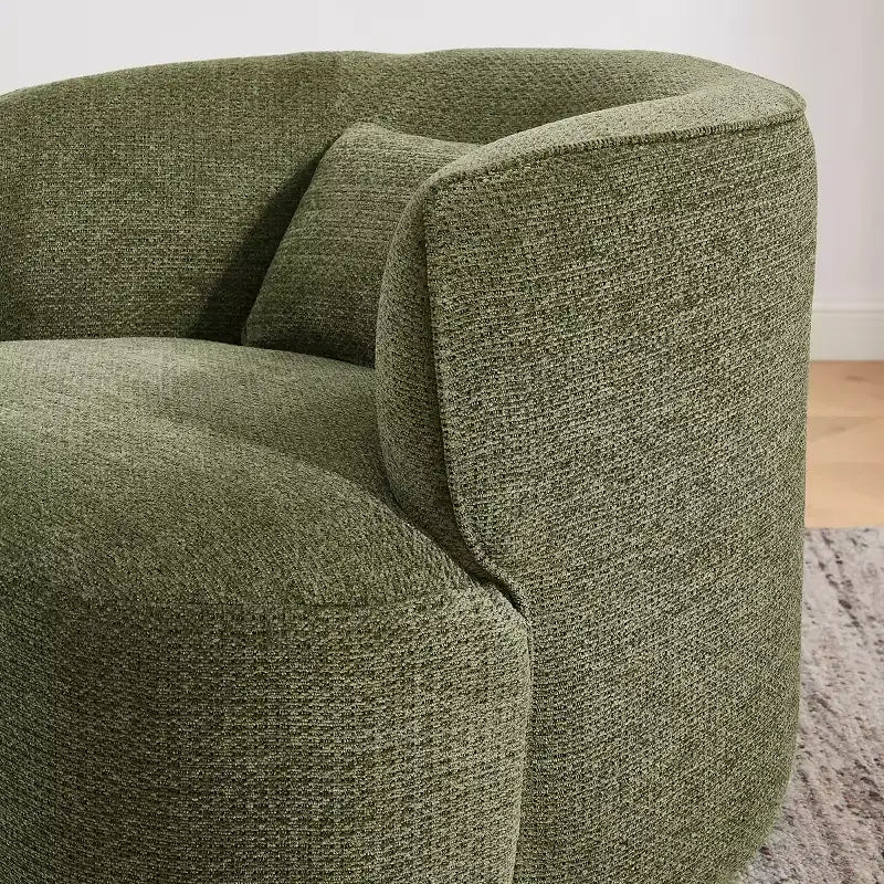 Swivel Barrel Accent Chair