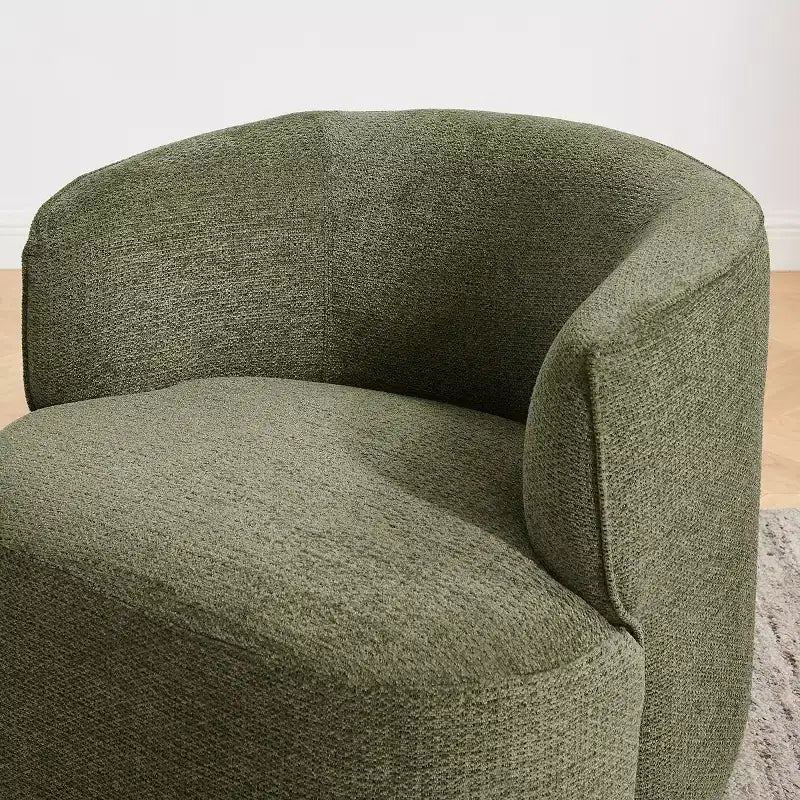 Swivel Barrel Accent Chair