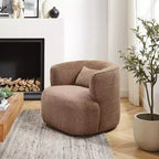 Swivel Barrel Accent Chair