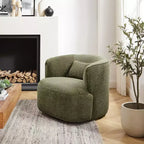 Swivel Barrel Accent Chair