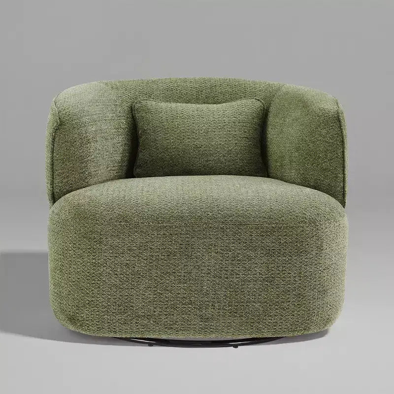Swivel Barrel Accent Chair