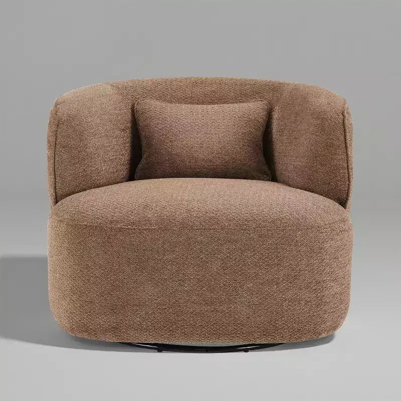 Swivel Barrel Accent Chair