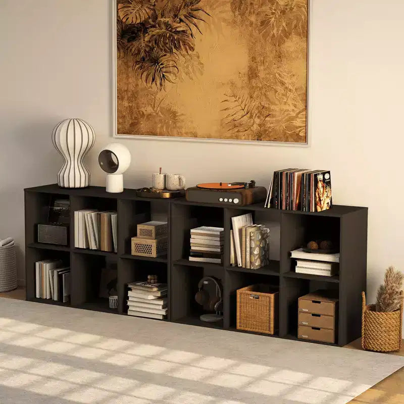 Cube Storage Organizer Open Bookshelf Removable Back Panels