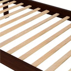 Stairway Twin over Twin Bunk Bed for Kids, Bunk Bed Frame with Storage and Guard Rail for Bedroom Dorm