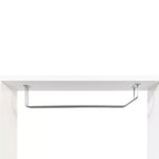 Wall Mounted Wine Rack, 3-Tier Large Capacity Hanging Bar Shelf Wine Glass Holder Wine Bottle Display Shelf for Kitchen Dining Room Decor