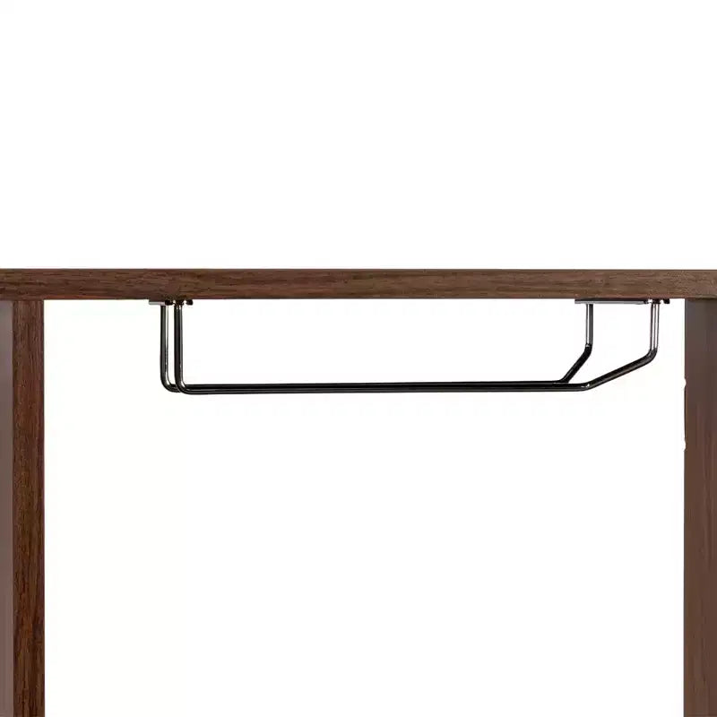 Wall Mounted Wine Rack, 3-Tier Large Capacity Hanging Bar Shelf Wine Glass Holder Wine Bottle Display Shelf for Kitchen Dining Room Decor